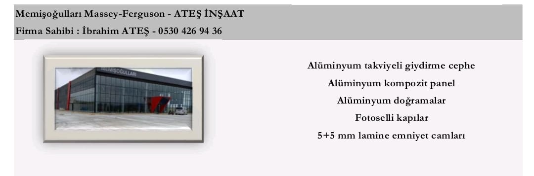 Alüminyum Proje 6