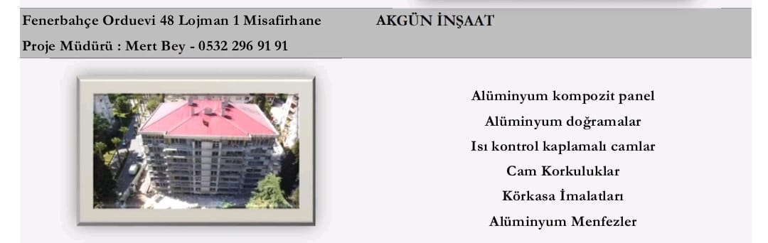 Pencere Proje 1